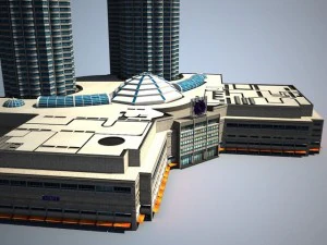 Petronas Towers 3D Model