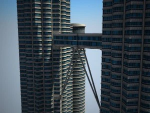 Petronas Towers 3D Model