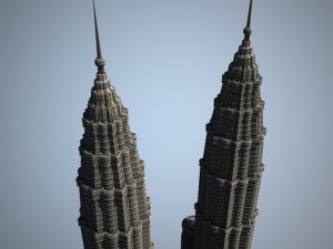 Petronas Towers Model 3D