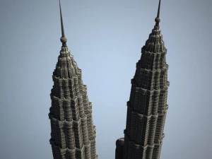 Petronas Towers 3D Model