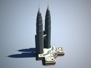 Petronas Towers Model 3D