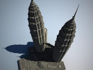 Petronas Towers 3D Model