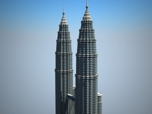 Petronas Towers Model 3D