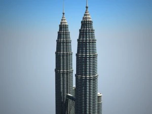 Petronas Towers 3D Model