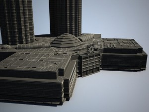 Petronas Towers Model 3D