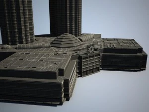 Petronas Towers 3D Model