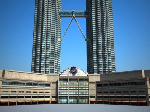 Petronas Towers 3D Model