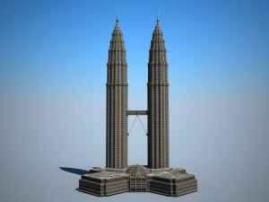 Petronas Towers Model 3D