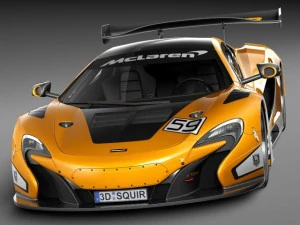 Mclaren 650S GT3 2015 3D Model