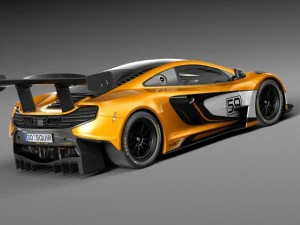 Mclaren 650S GT3 2015 3D Model