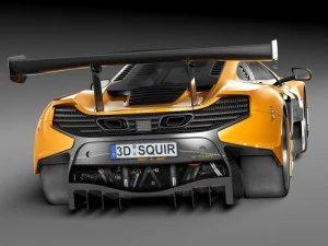 Mclaren 650S GT3 2015 3D Model