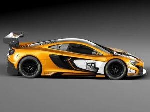 Mclaren 650S GT3 2015 3D Model