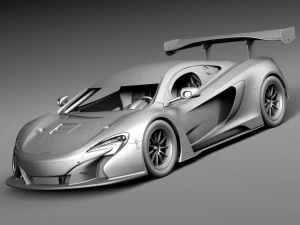 Mclaren 650S GT3 2015 3D Model