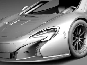 Mclaren 650S GT3 2015 3D Model