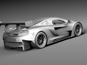 Mclaren 650S GT3 2015 3D Model