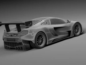 Mclaren 650S GT3 2015 3D Model