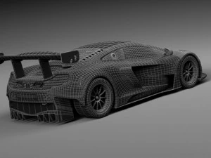 Mclaren 650S GT3 2015 3D Model