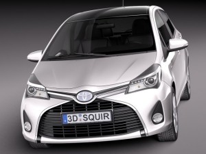 Toyota Yaris 2015 3D Model