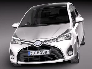 Toyota Yaris 2015 3D Model