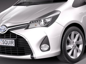 Toyota Yaris 2015 3D Model