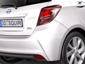 Toyota Yaris 2015 3D Model