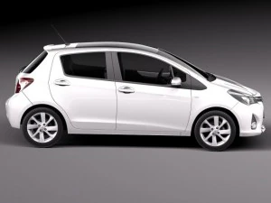 Toyota Yaris 2015 3D Model