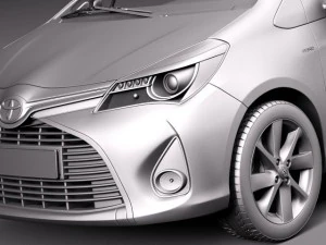 Toyota Yaris 2015 3D Model