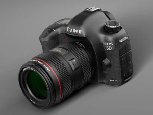 Canon EOS 5d Mark III 사진 카메라 3D 모델