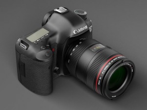 Canon EOS 5d Mark III Photo Camera 3D Model