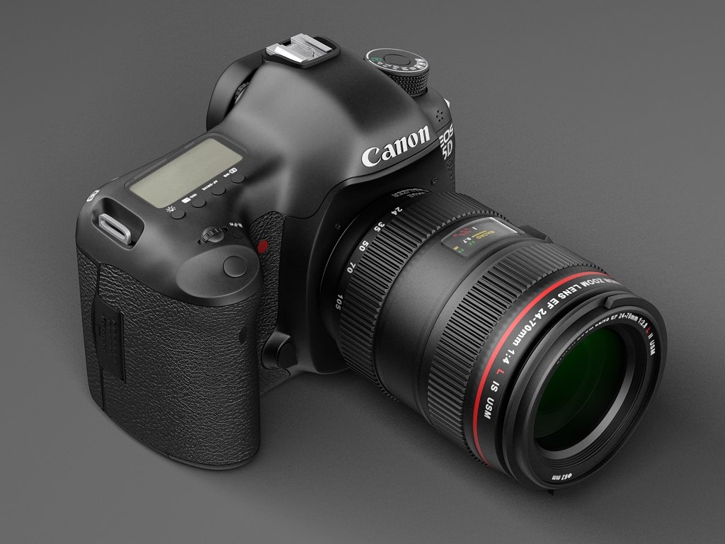 Canon Eos 5d Mark Iii Photo Camera 3d Model In Photo 3dexport