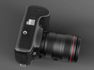 Canon EOS 5d Mark III Photo Camera 3D Model