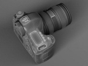 Canon EOS 5d Mark III Photo Camera 3D Model