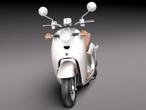Yamaha Vino Classic 2014 Modelo 3D