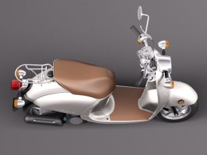 Yamaha Vino Classic 2014 Modelo 3D