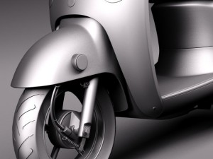 Yamaha Vino Classic 2014 Modelo 3D