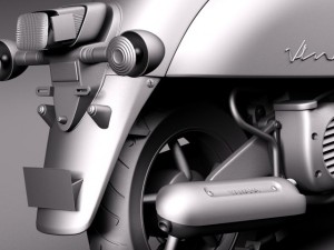 Yamaha Vino Classic 2014 Modelo 3D