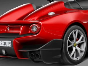 Ferrari F12 TRS Roadster 2014 3D Model