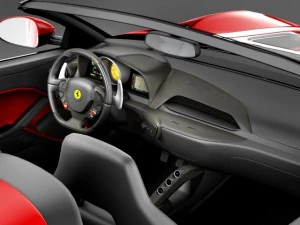 Ferrari F12 TRS Roadster 2014 3D Model