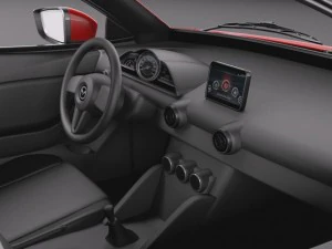 Mazda 2 2015 3D Model