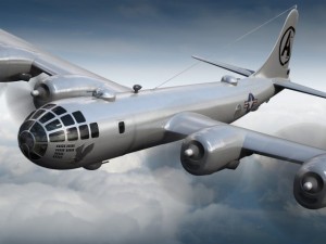Boeing B29 Superfortress Bomber 3D Model
