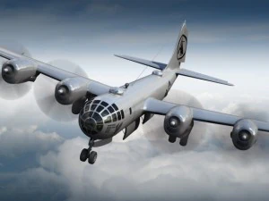 Boeing B29 Superfortress Bomber 3D Model