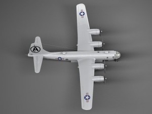 Boeing B29 Superfortress Bomber 3D 模型