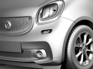 Smart Fortwo 2015 3D मॉडल