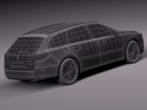 Peugeot 508 SW 2015 3D Model