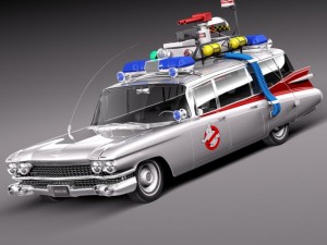 Cadillac Ecto1 Ghostbusters 1959 3Dモデル