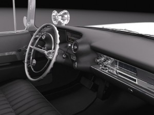 Cadillac Ecto1 Ghostbusters 1959 3D Model