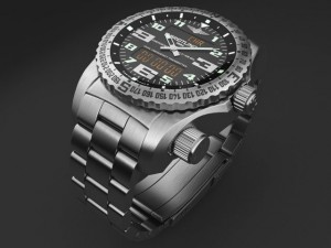 Breitling Emergency II Mens Watch Modelo 3D