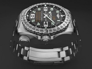 Breitling Emergency II Mens Watch Modelo 3D