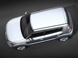 Kia Soul 2009 3D Model