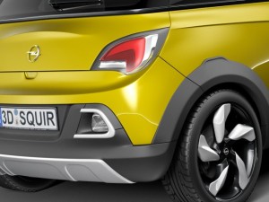 Opel Adam Rocks 2015 3D Model